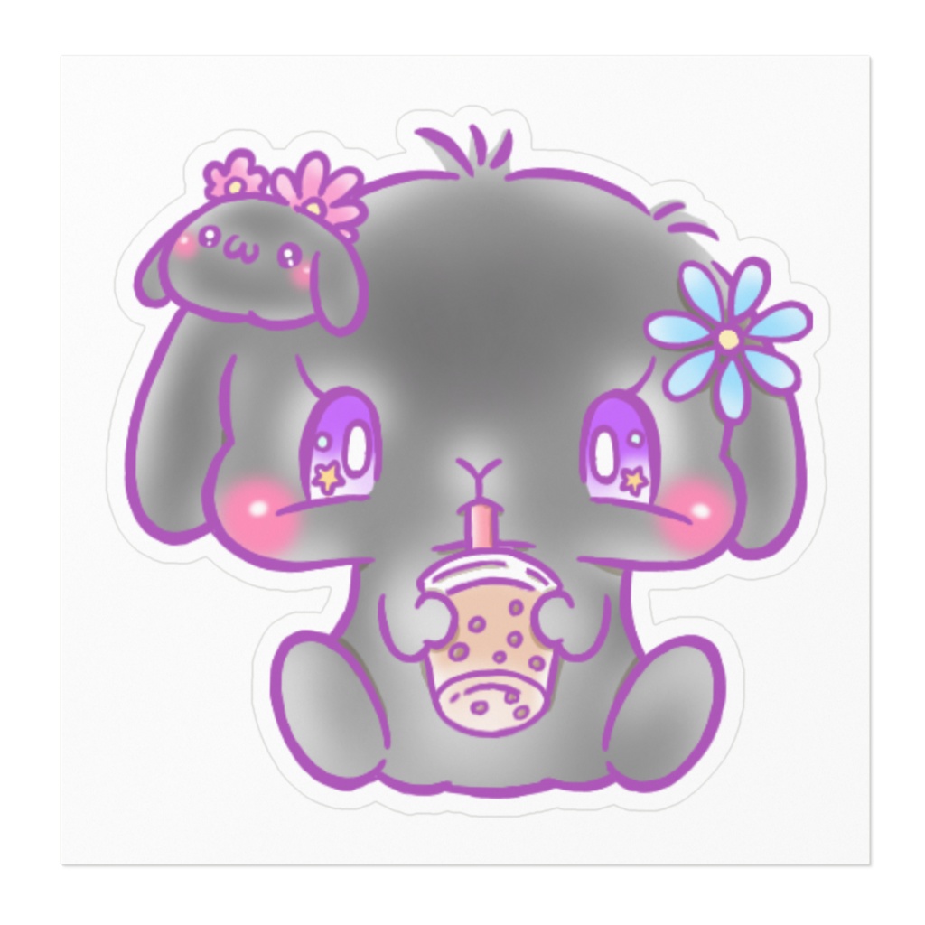 うさぎちゃんシール