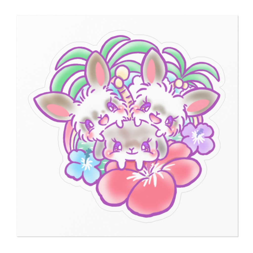 うさぎちゃんシール