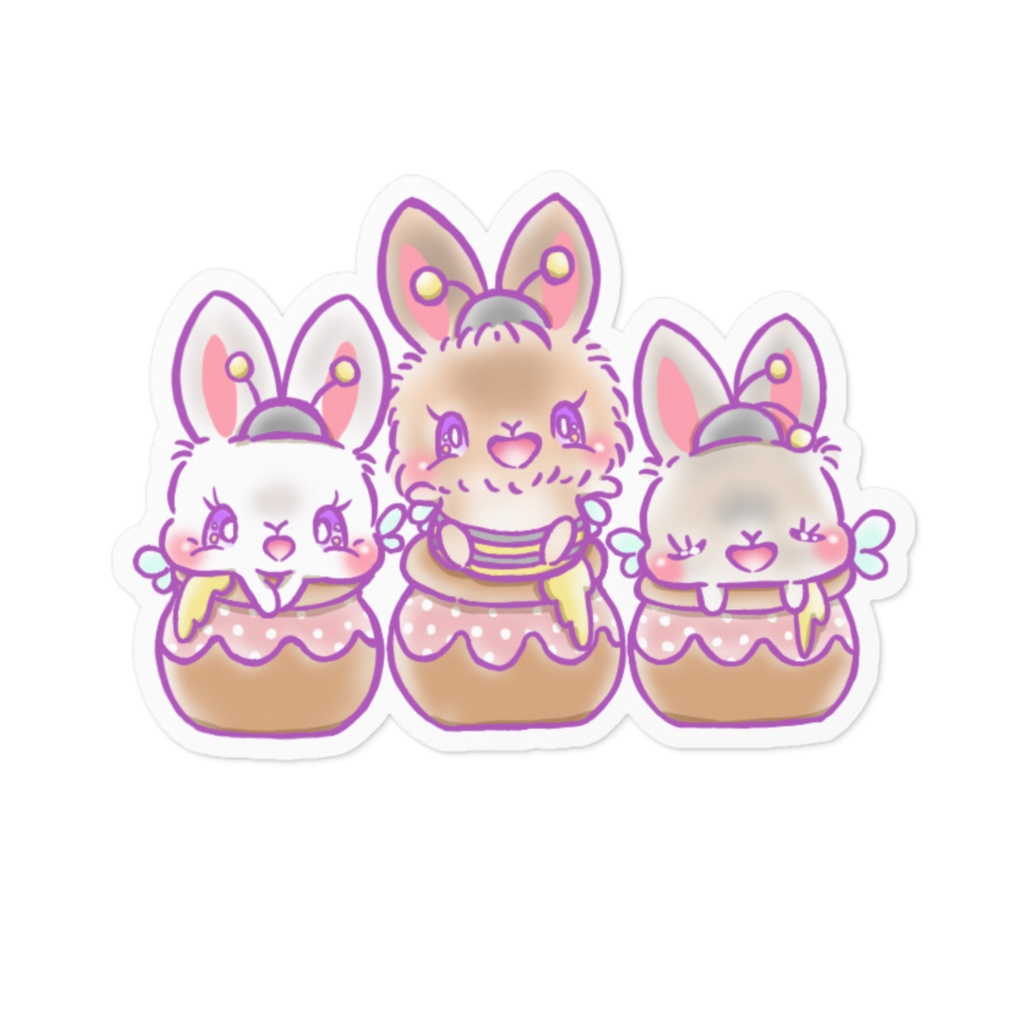 うさぎちゃんシール