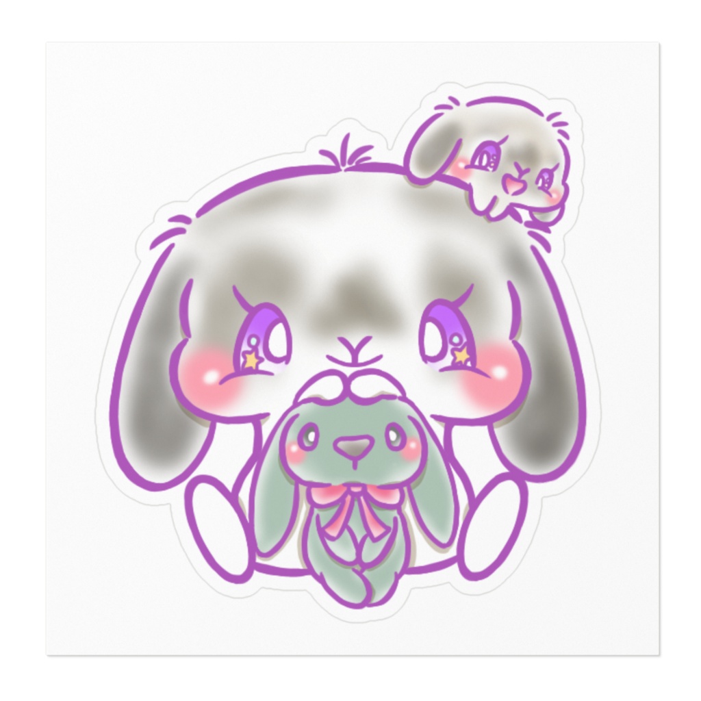 うさぎちゃんシール