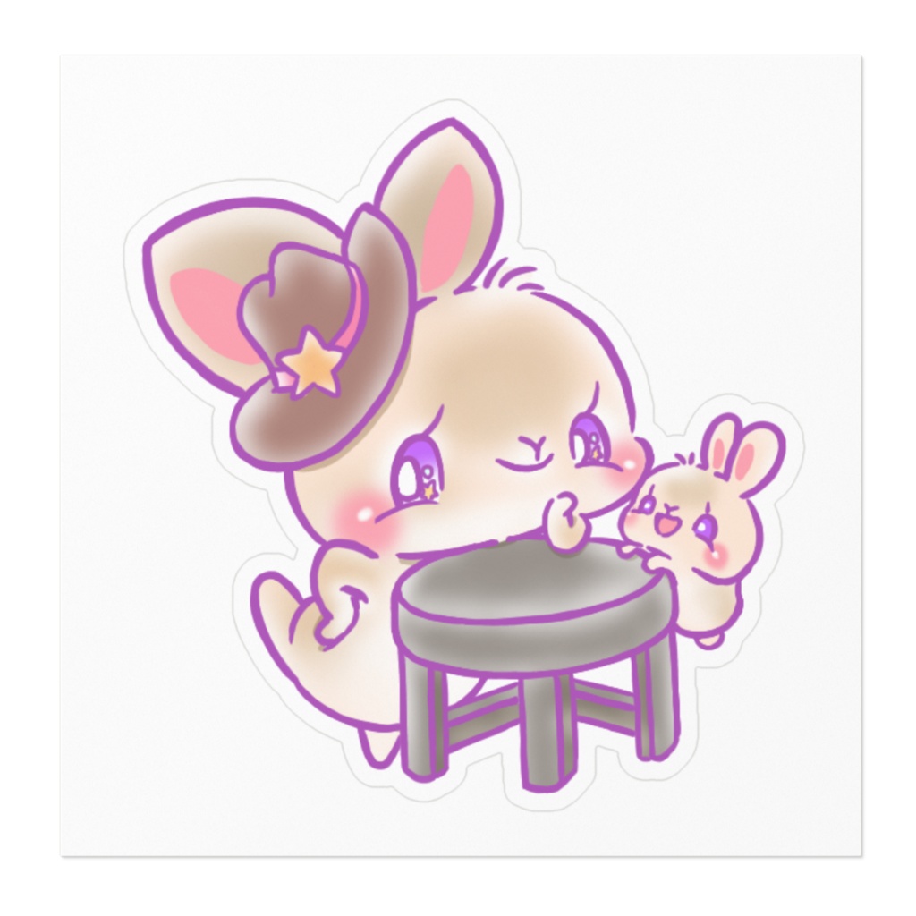 うさぎちゃんシール