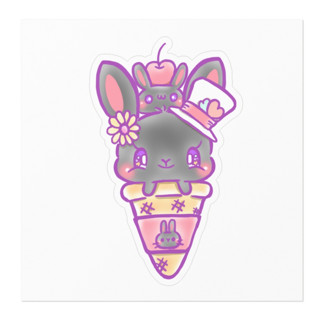 うさぎちゃんシール