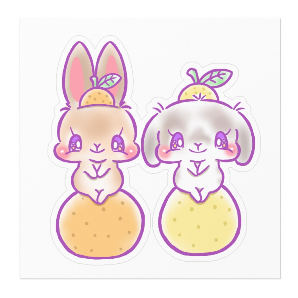 うさぎちゃんシール