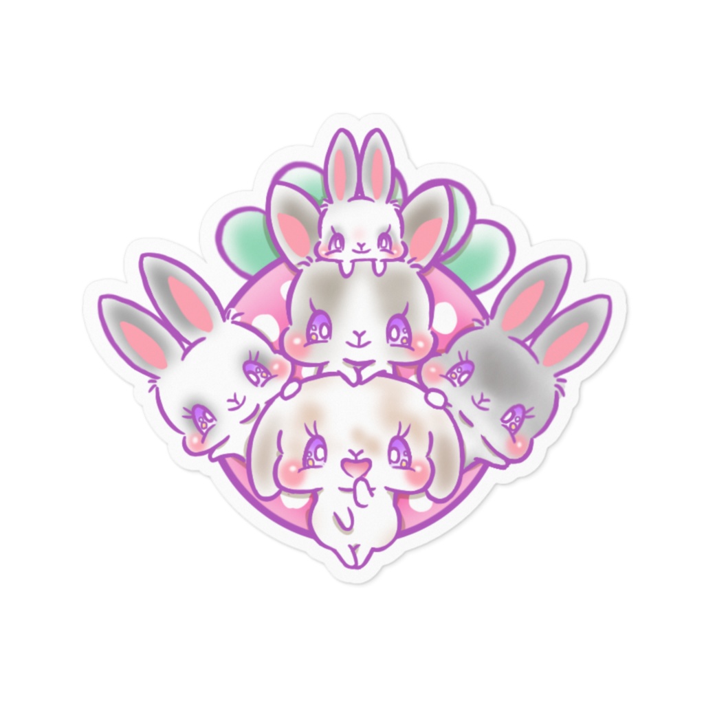 うさぎちゃんシール
