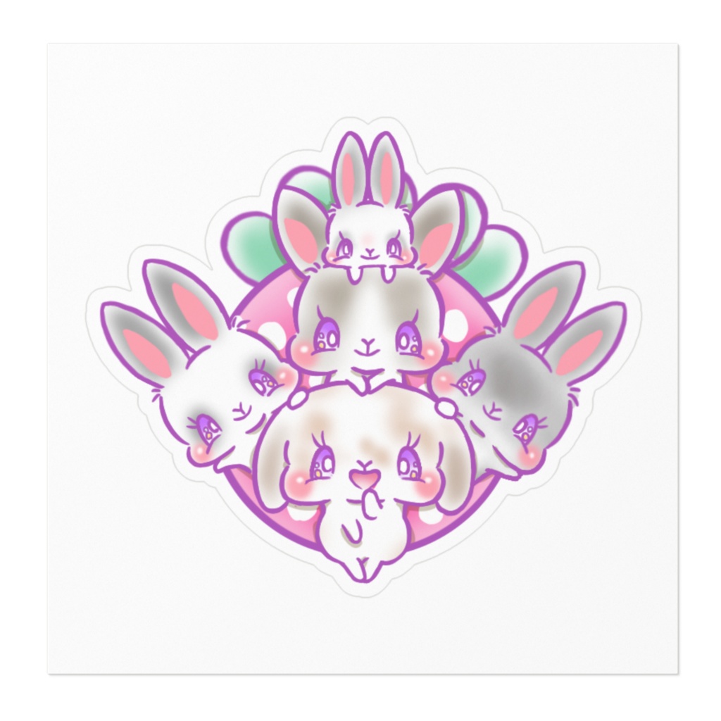 うさぎちゃんシール