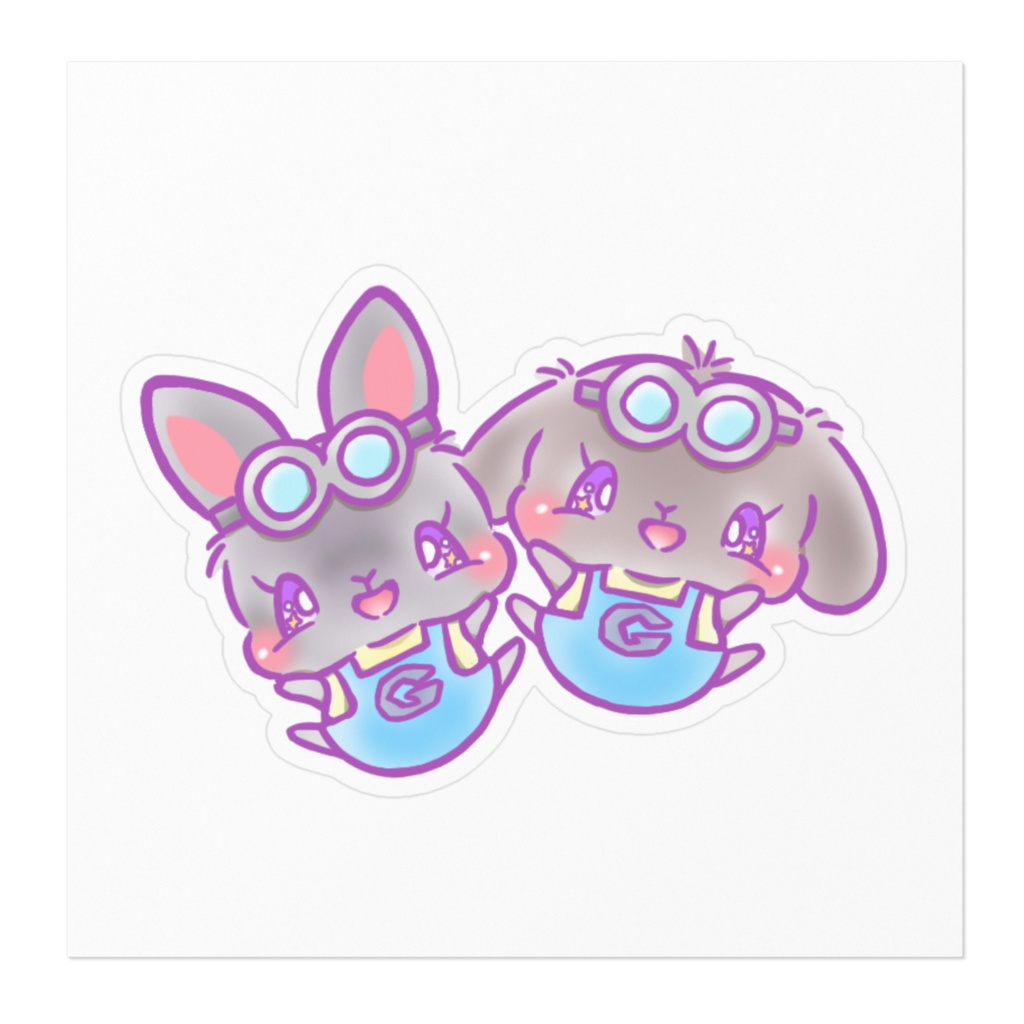 うさぎちゃんシール