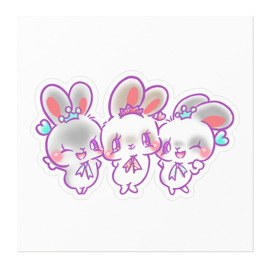 うさぎちゃんシール