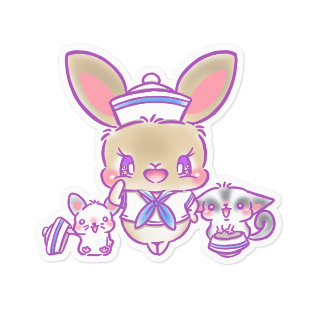 うさぎちゃんシール