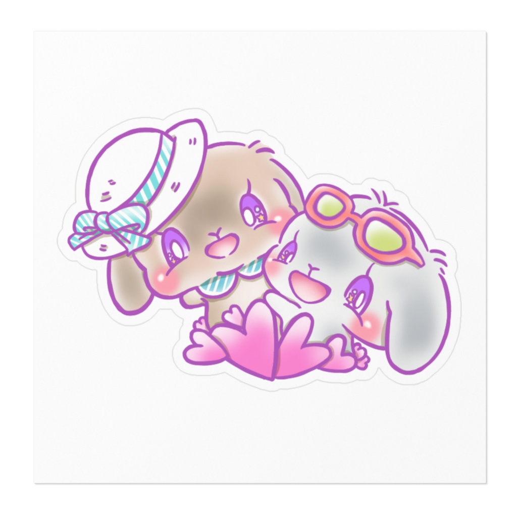 うさぎちゃんシール