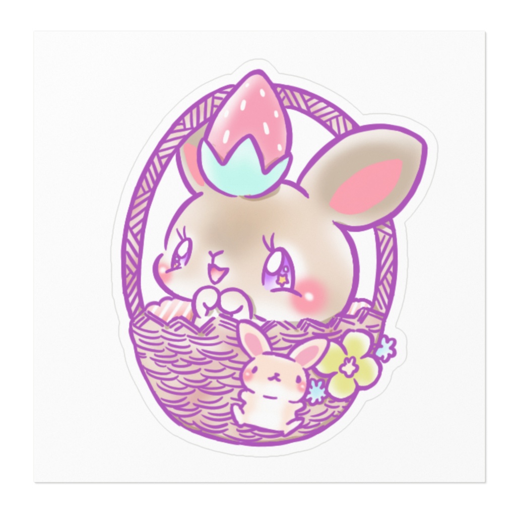 うさぎちゃんシール