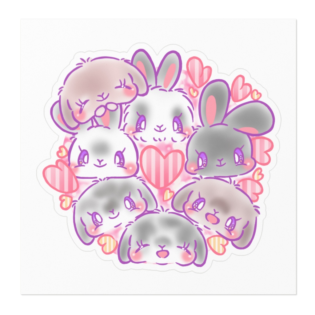 うさぎちゃんシール