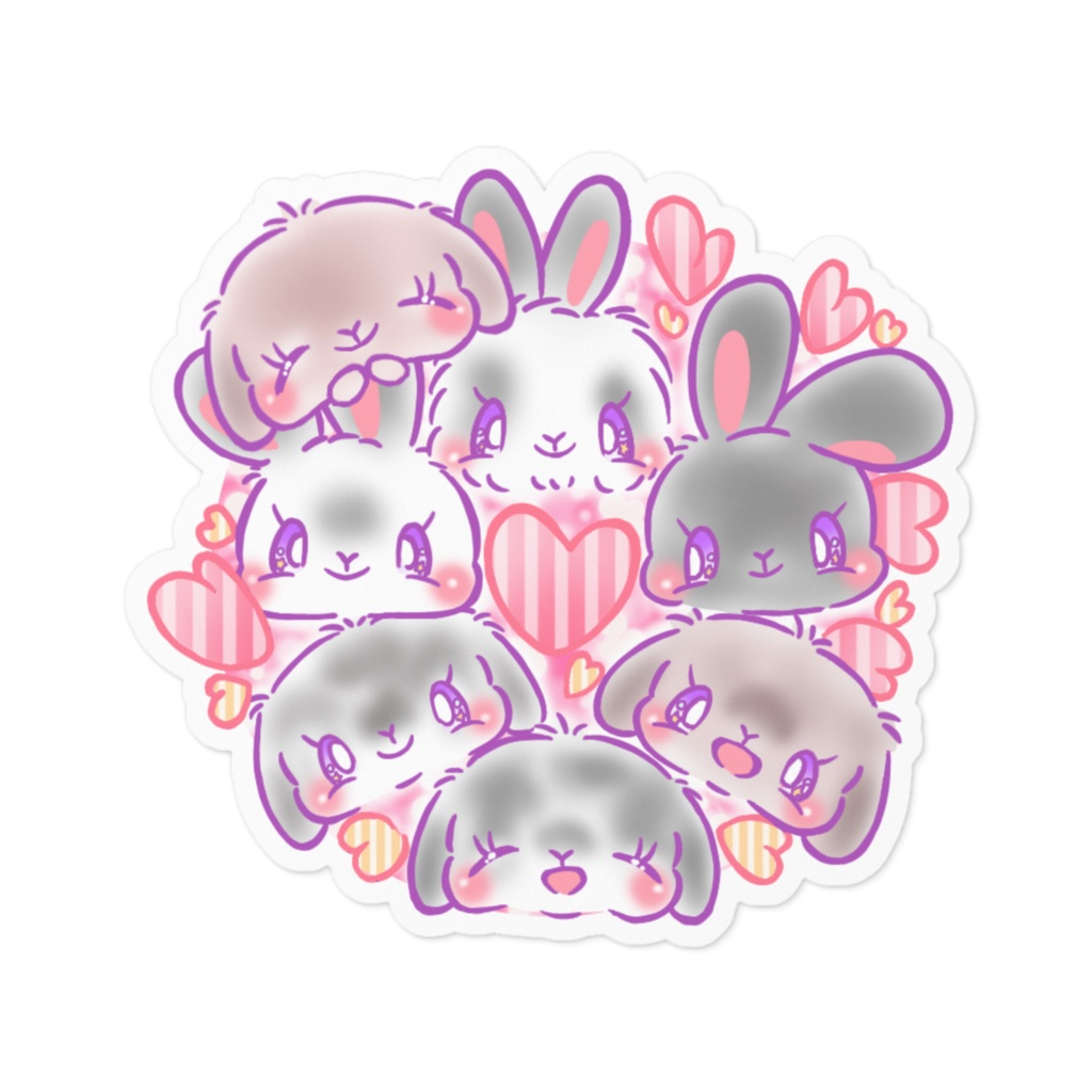 うさぎちゃんシール