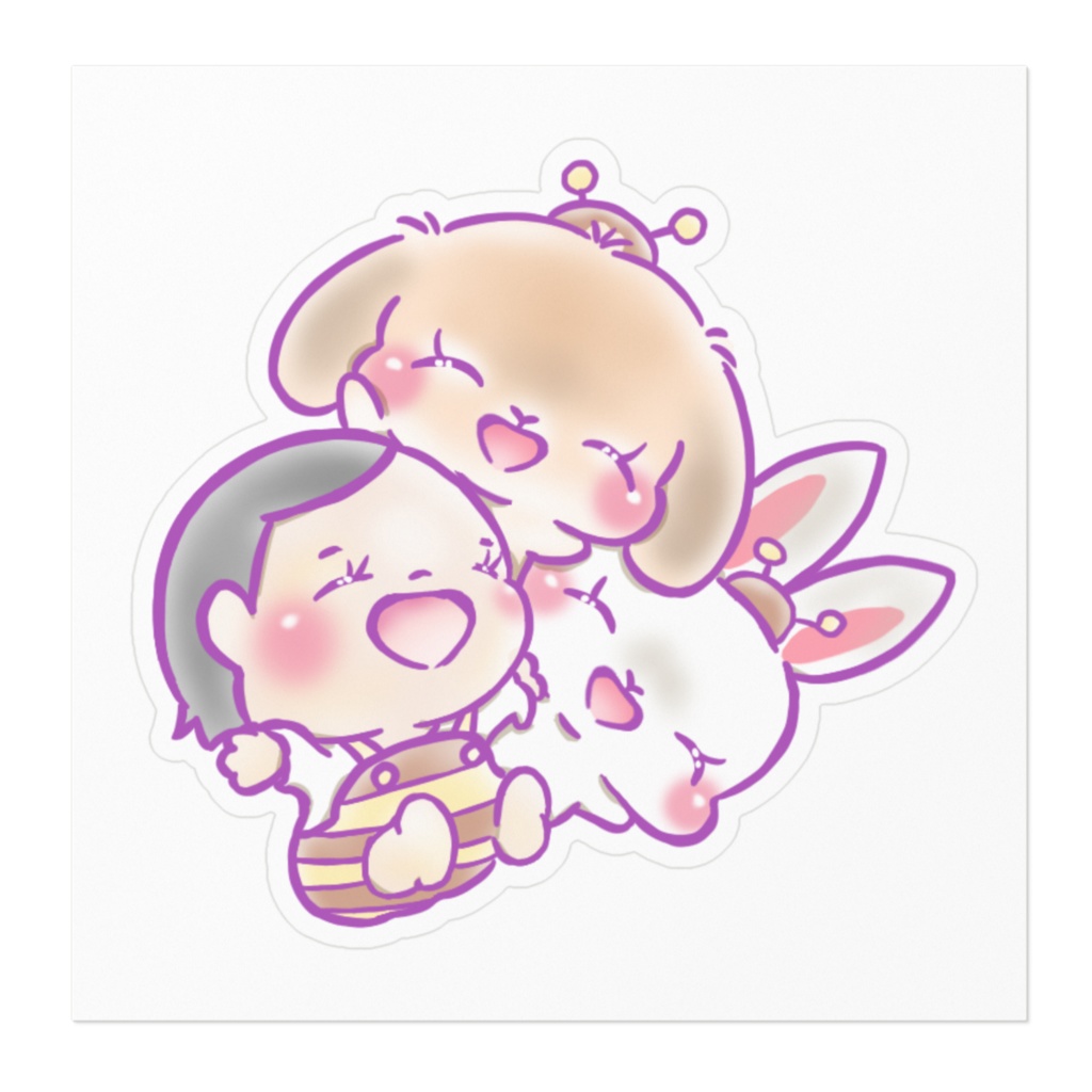 うさぎちゃんシール