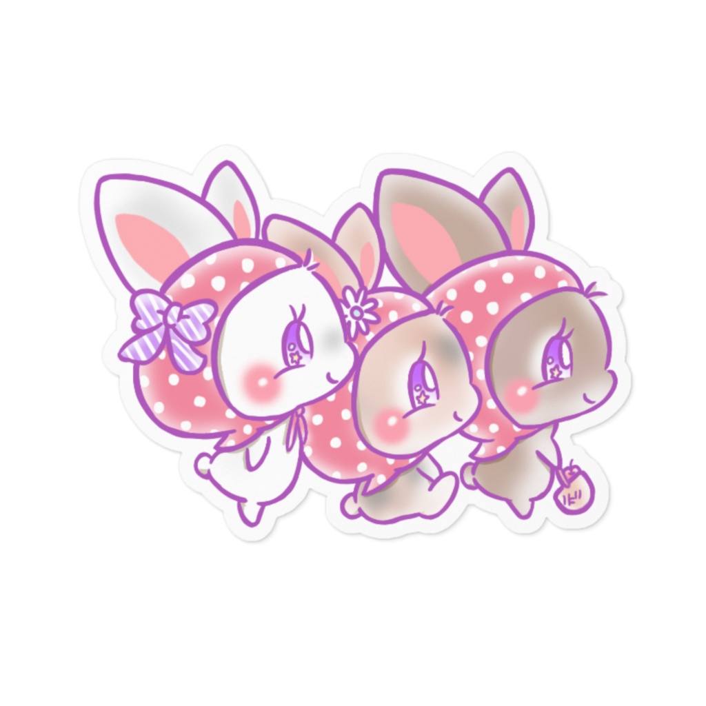 うさぎちゃんシール