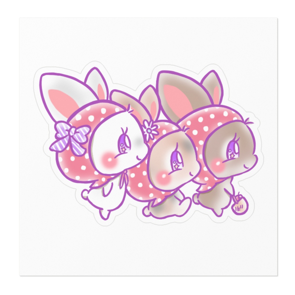 うさぎちゃんシール