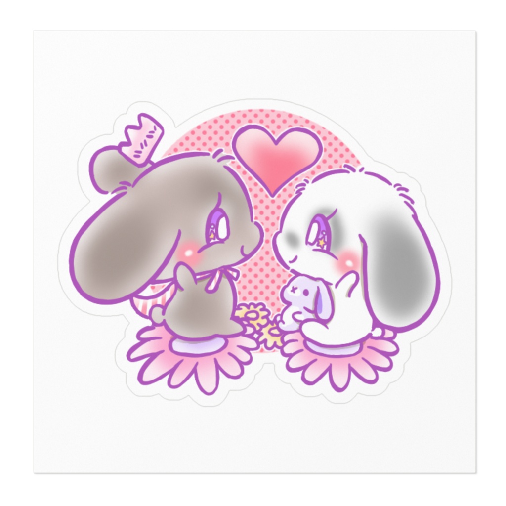 うさぎちゃんシール