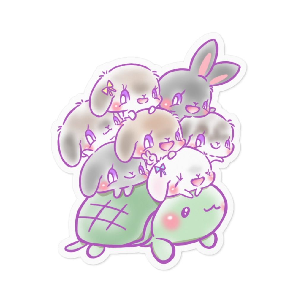 うさぎちゃんシール