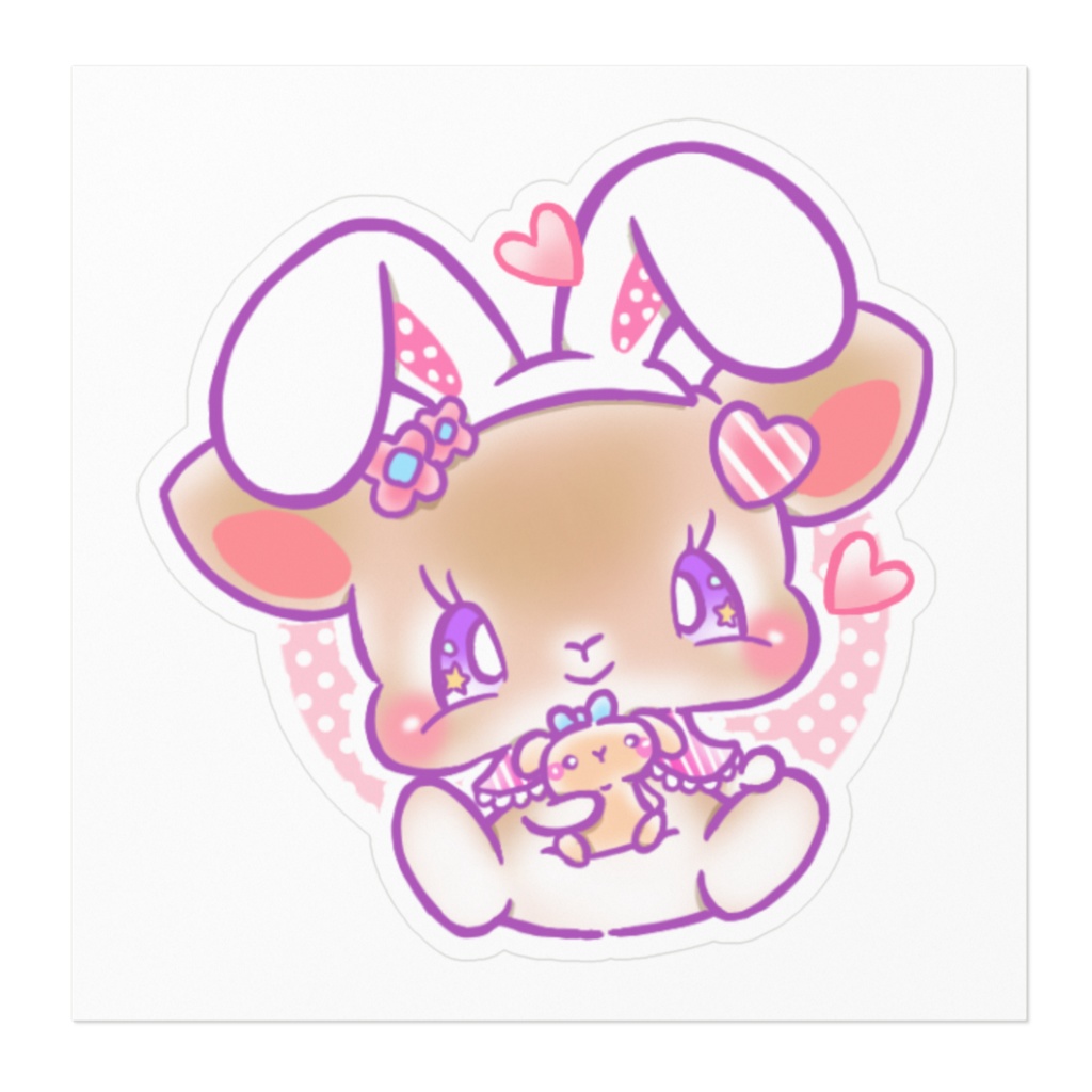うさぎちゃんシール