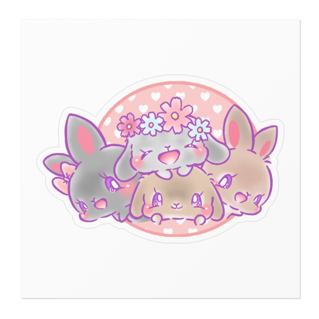 うさぎちゃんシール