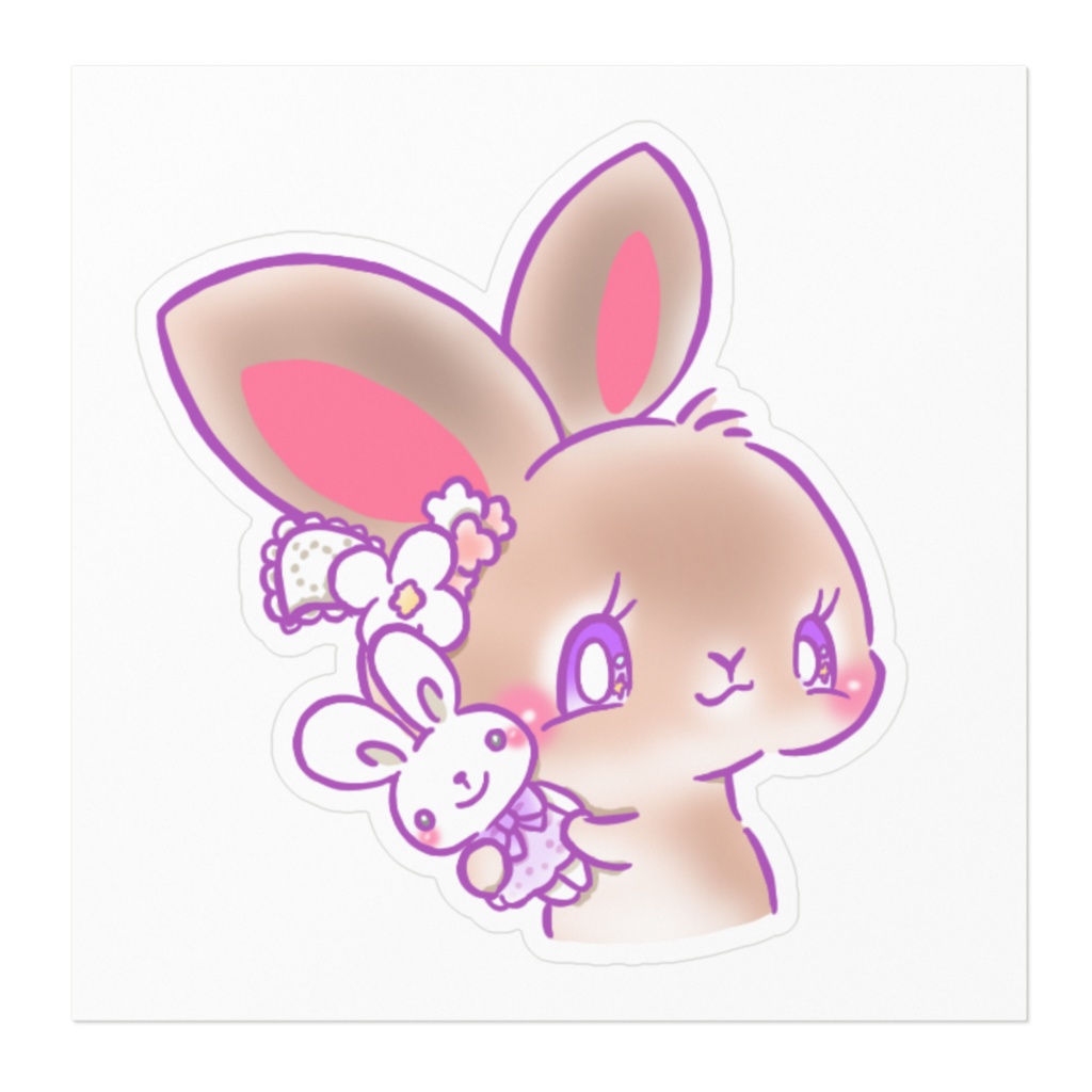 うさぎちゃんシール