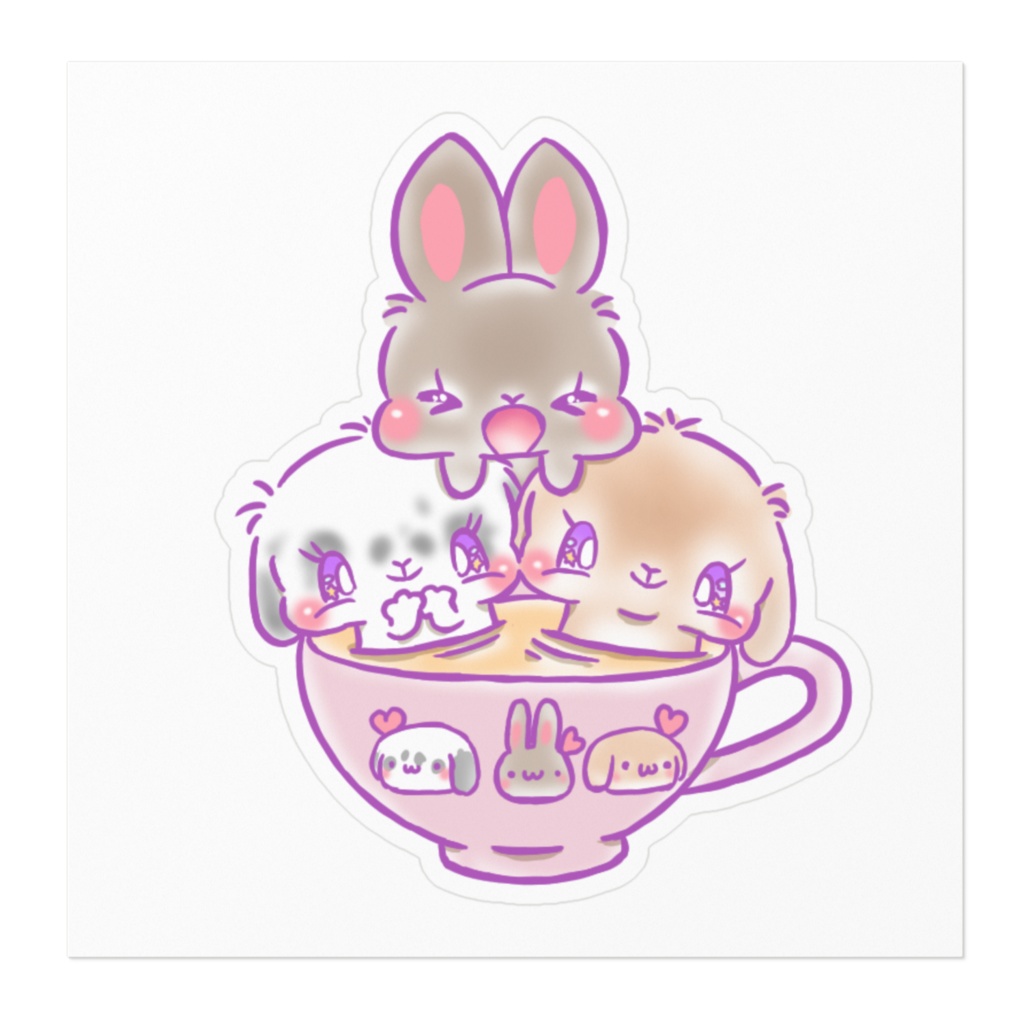 うさぎちゃんシール