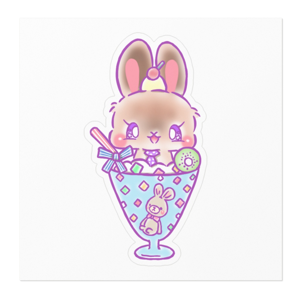 うさぎちゃんシール