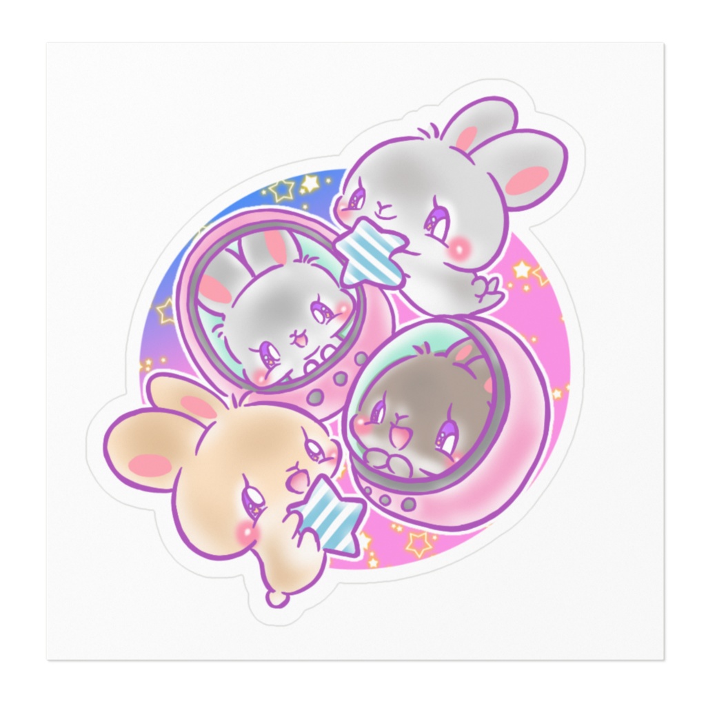 うさぎちゃんシール