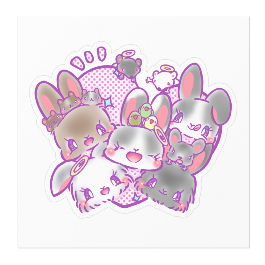 うさぎちゃんシール