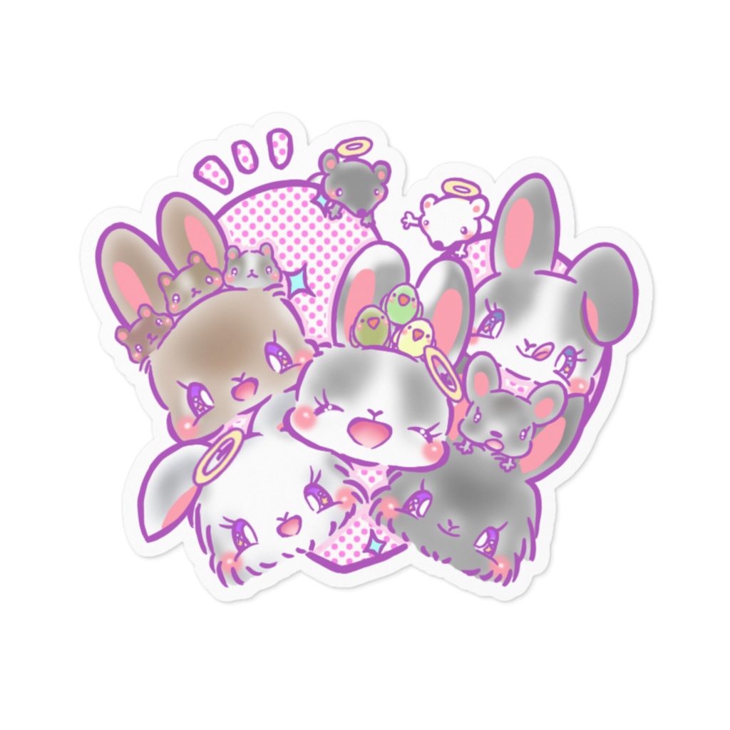 うさぎちゃんシール
