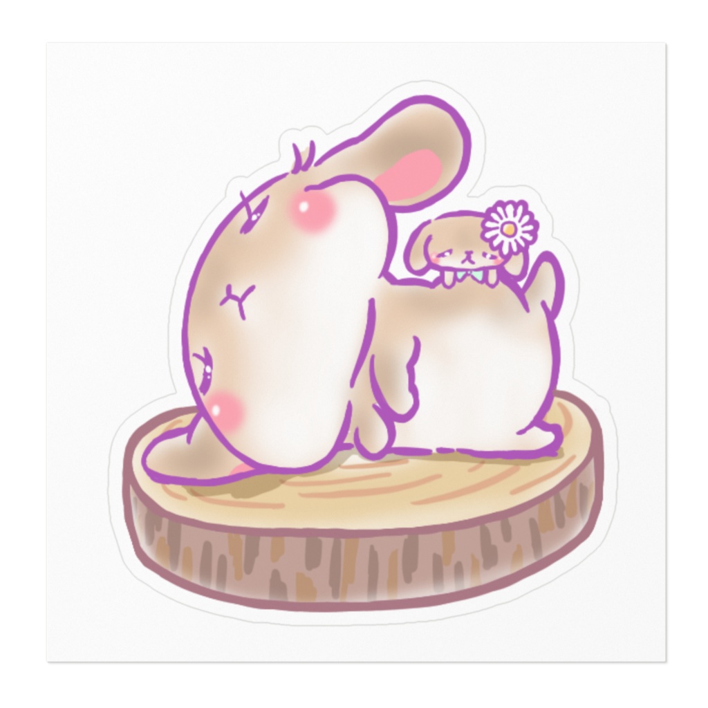 うさぎちゃんシール