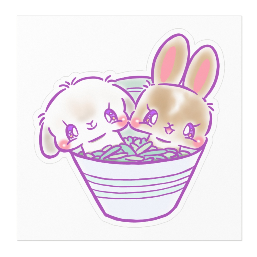 うさぎちゃんシール