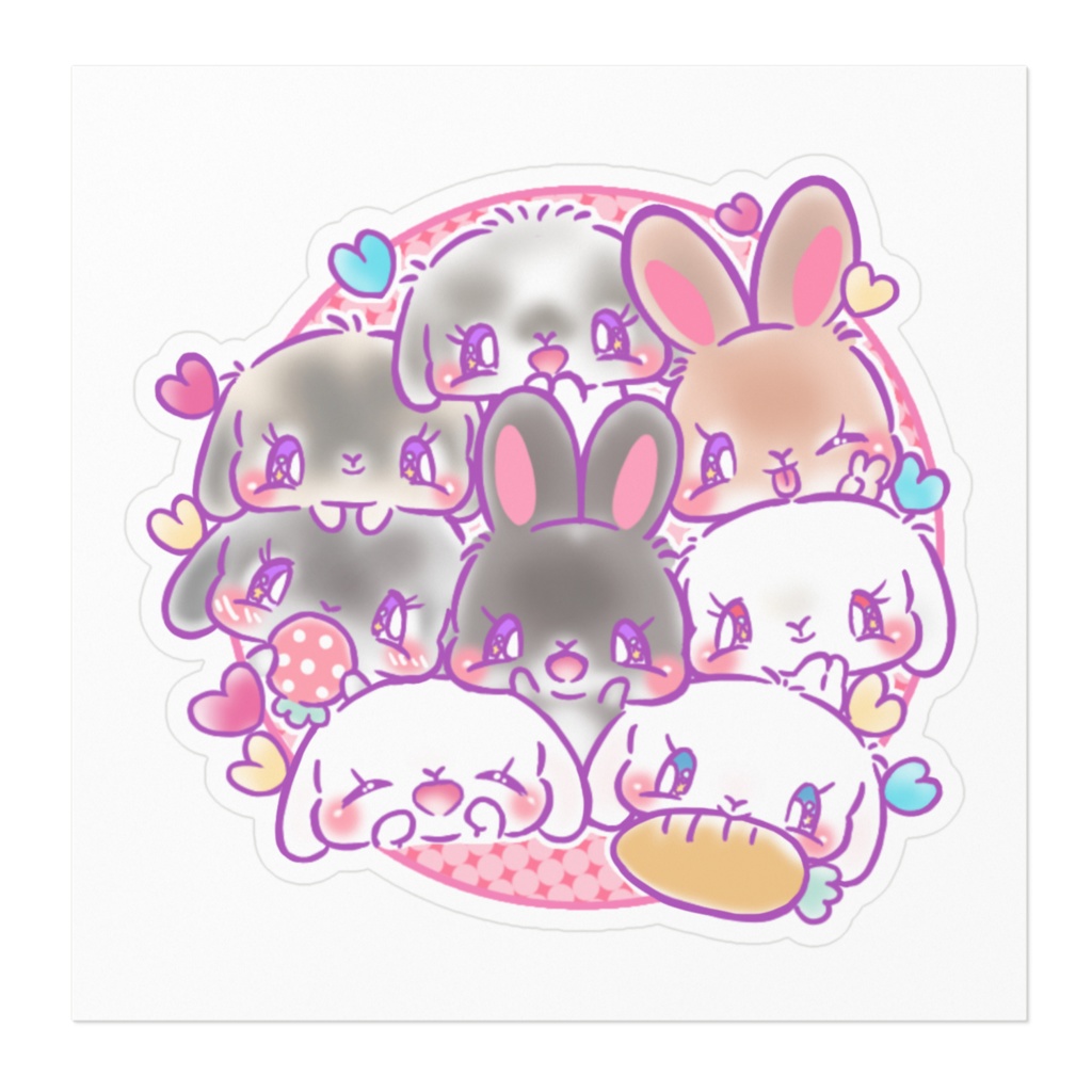 うさぎちゃんシール