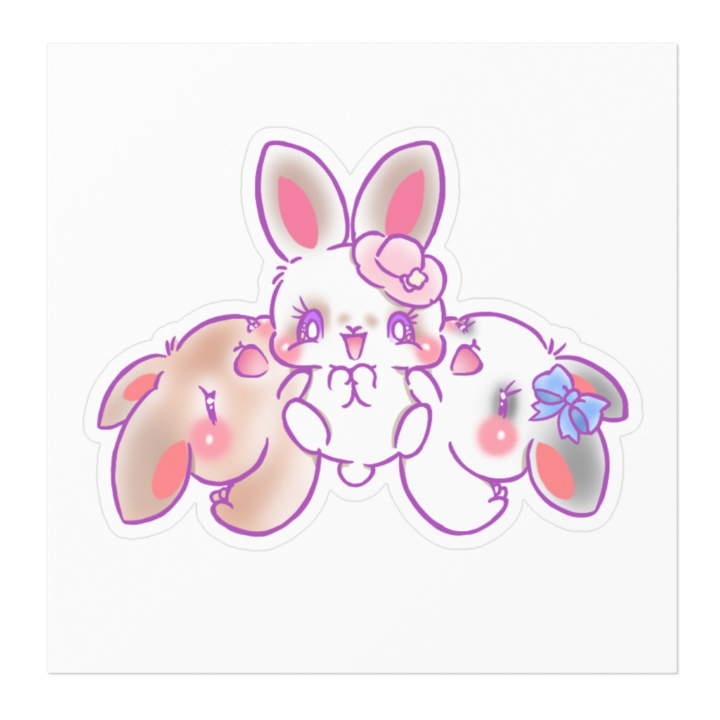 うさぎちゃんシール