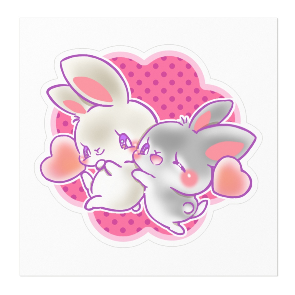 うさぎちゃんシール