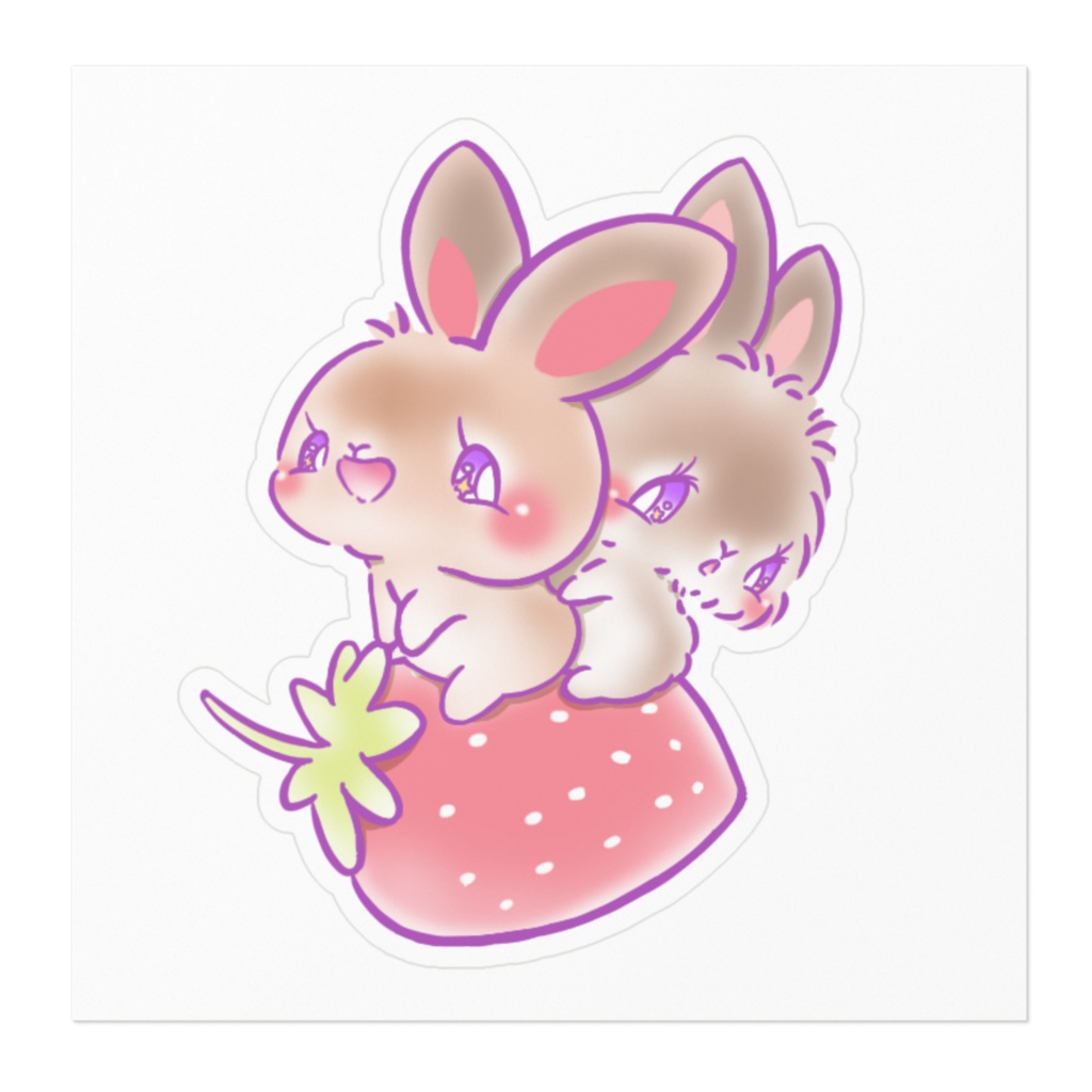 うさぎちゃんシール