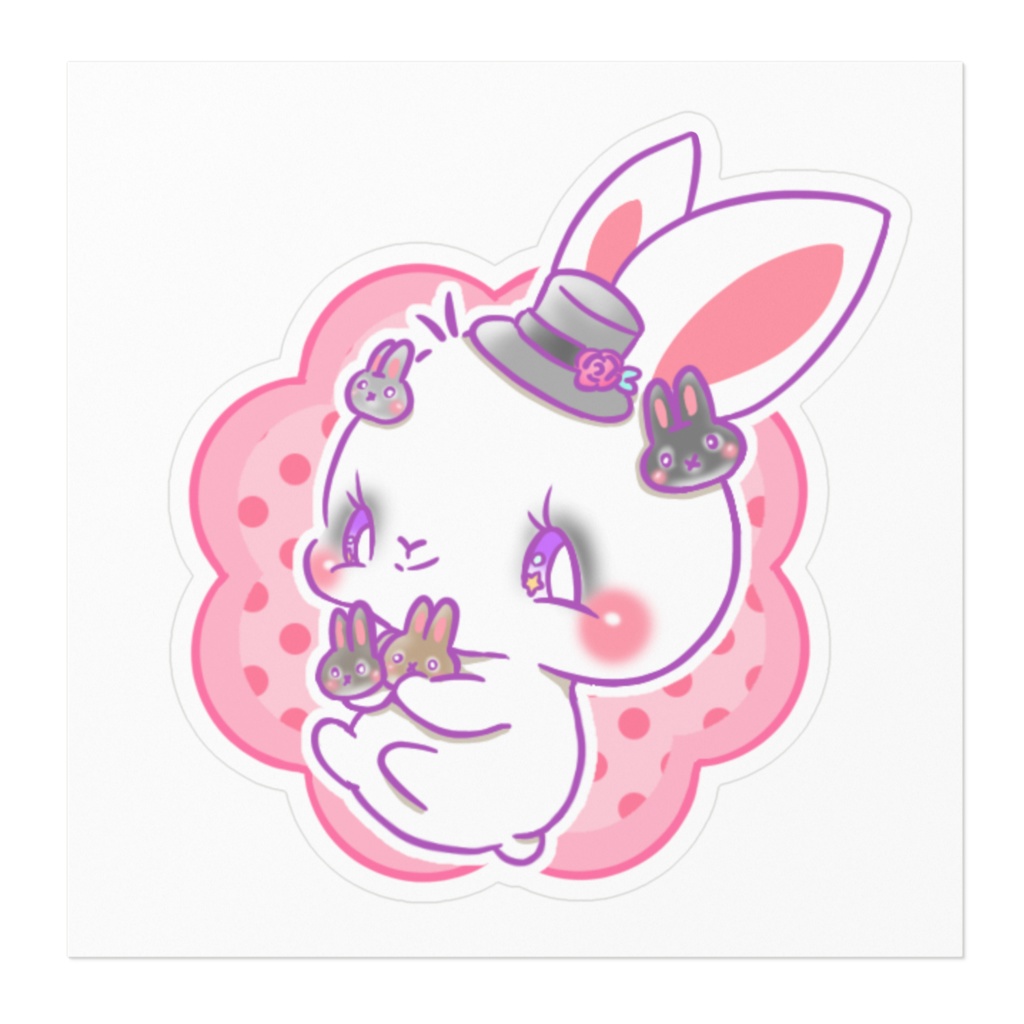 うさぎちゃんシール