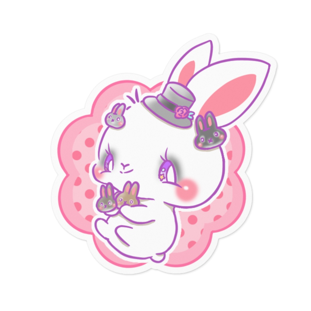 うさぎちゃんシール