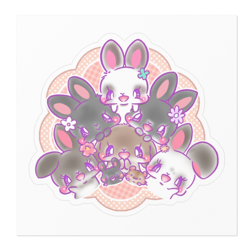 うさぎちゃんシール