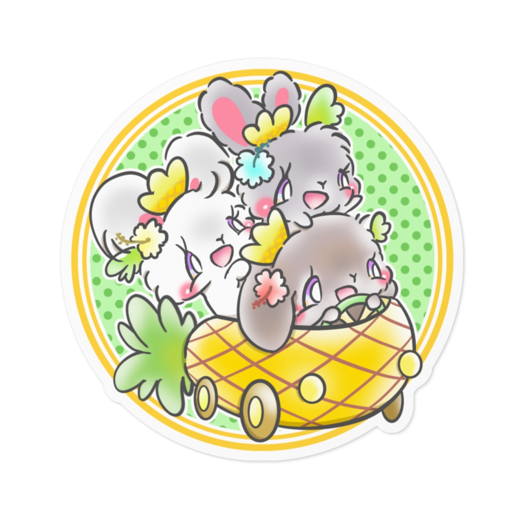 うさぎちゃんシール