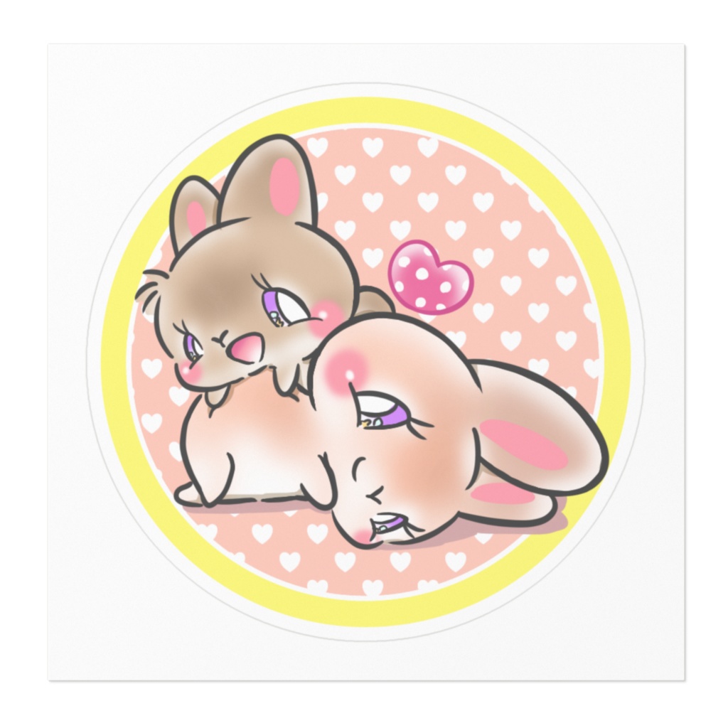 うさぎちゃんシール