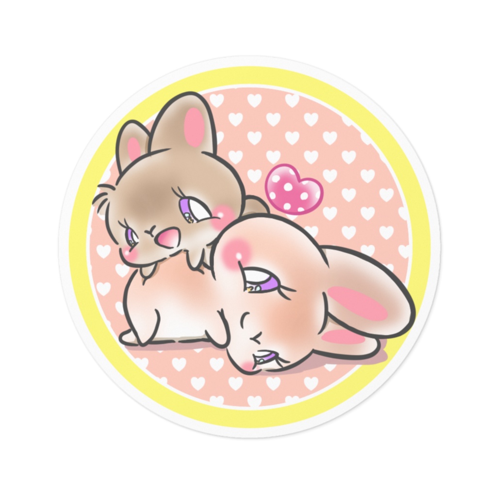 うさぎちゃんシール