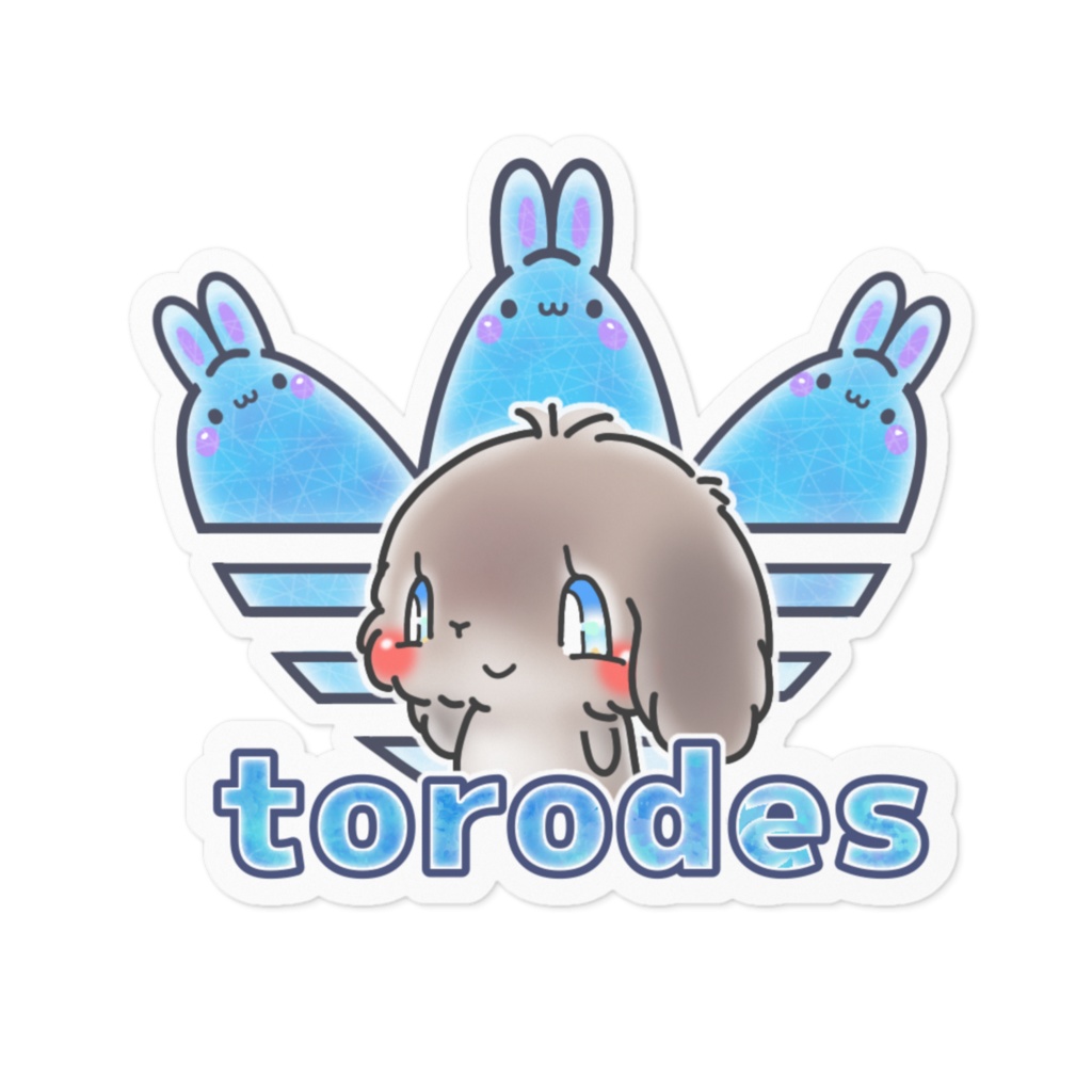 うさぎちゃんステッカー