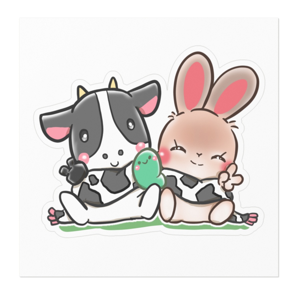 うさぎちゃんステッカー