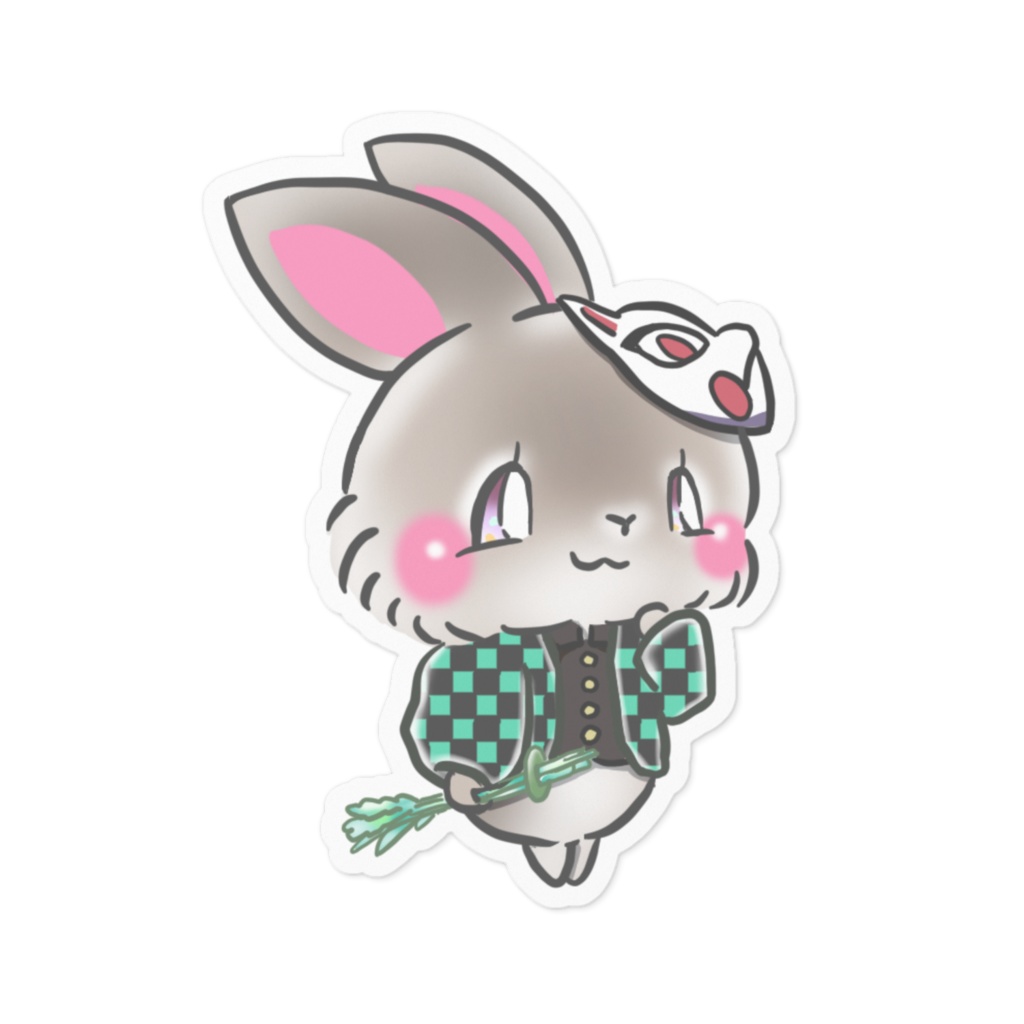 うさぎちゃんステッカー