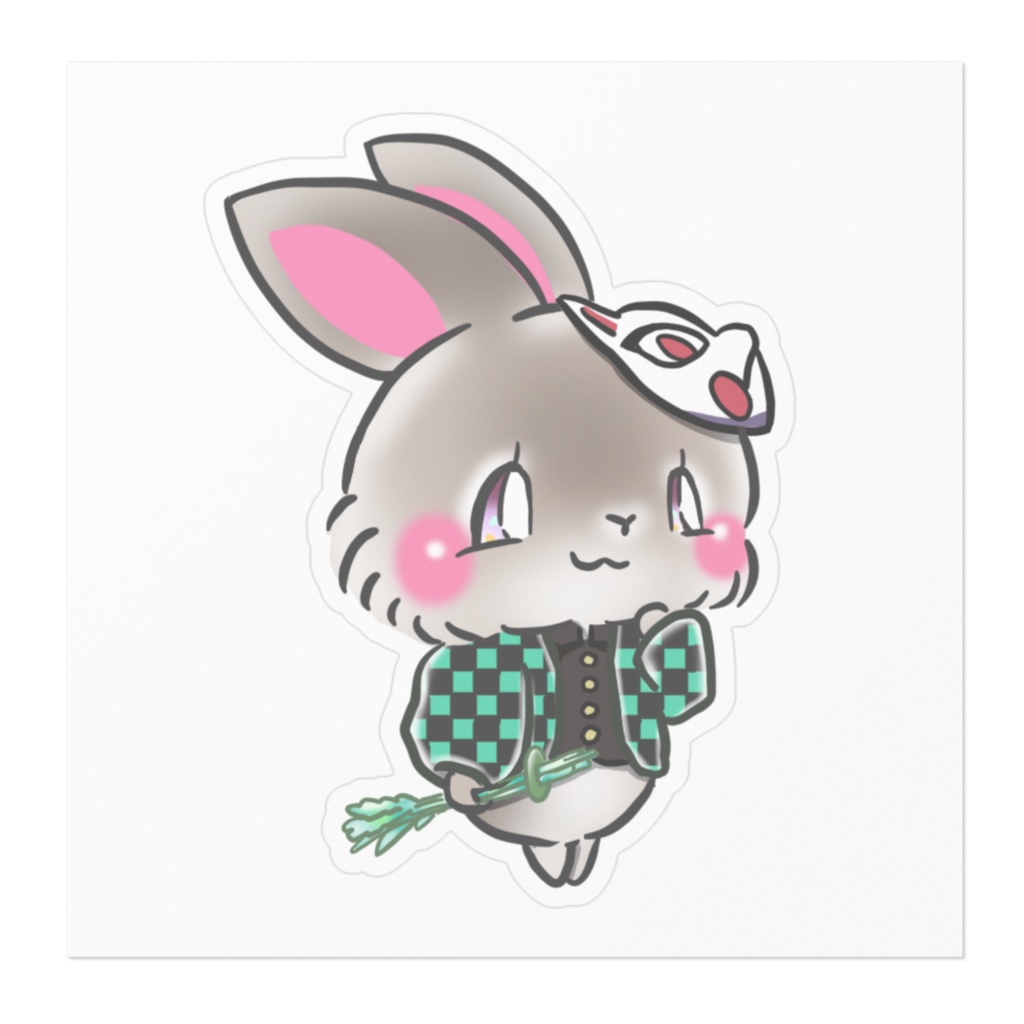 うさぎちゃんステッカー