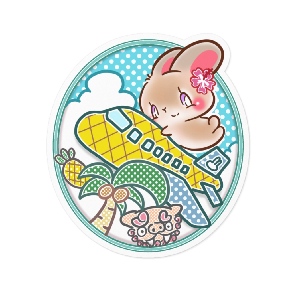 うさぎちゃんシール