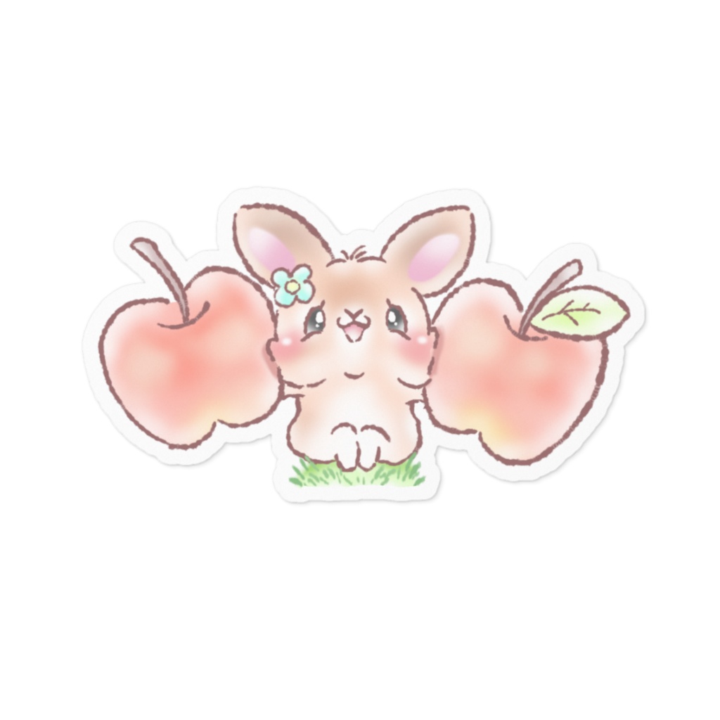 ぷりんちゃん りんご