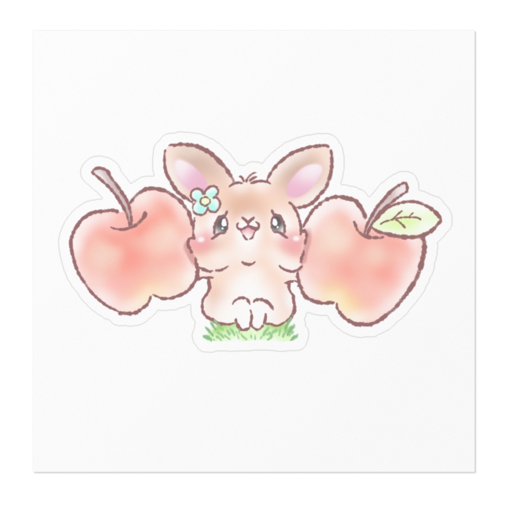 ぷりんちゃん りんご