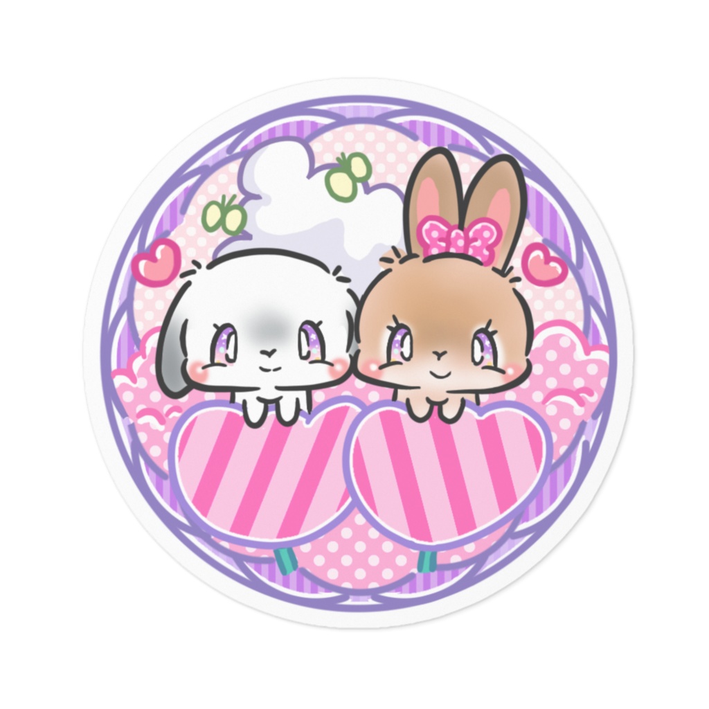 うさぎステッカー　プレゼント企画価格