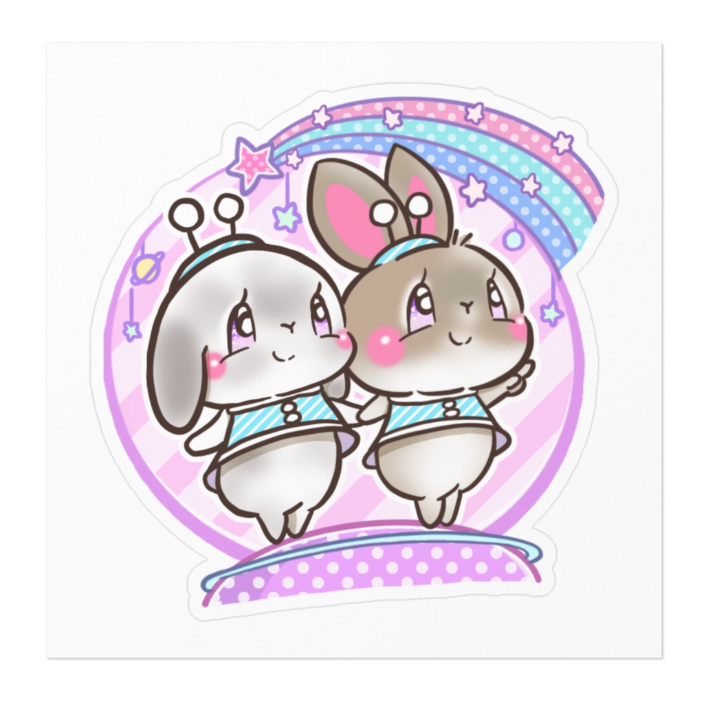 うさぎステッカー プレゼント企画価格